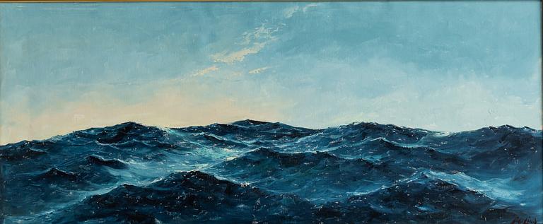 Axel Lind, Undulating Sea.