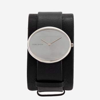 GEORG JENSEN, Vivianna Oval Large, wristwatch, 40,9 x 35 mm.