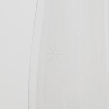 Signe Persson-Melin, a 19 pcs 'Bouquet' glass service, Kosta Boda.