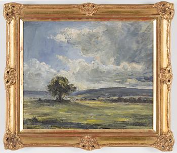 JOSEF ÖBERG, olja på duk, signerad.