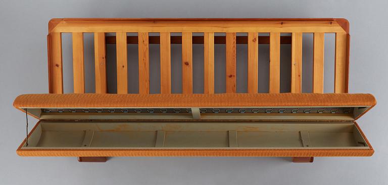 Grete Jalk, A teak sofa/daybed, Poul Jeppesen, Denmark, 1960's/1970's.