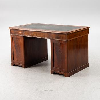 August Saul, skrivbord, Stockholm, 1800-tal.