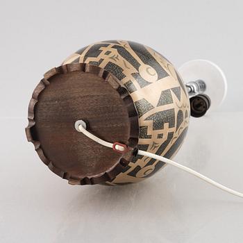 Paul Haustein, table lamp, "Congo", Württembergische Metallwarenfabrik, Germany, 1930s.