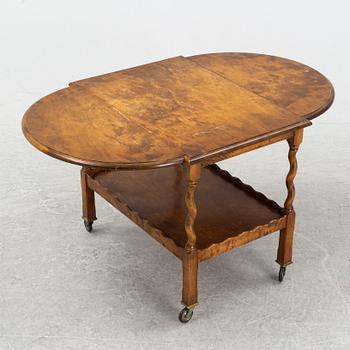 A birch tea trolley, Nordiska Kompaniet, Stockholm, 1929.