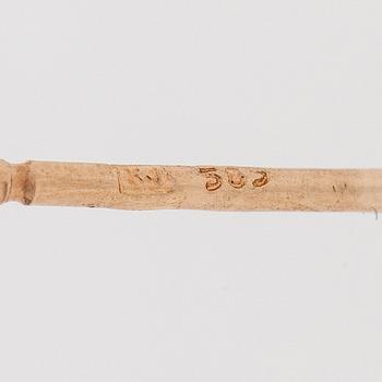 Earrings, brilliant cut diamonds, total 1.00 ct, 14K gold.