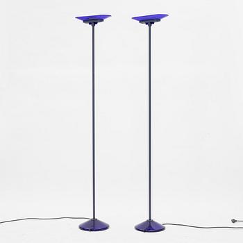 Perry King, Santiago Miranda & Gianluigi Arnald, golvlampor, ett par, "Jill", Arteluce, Italien.