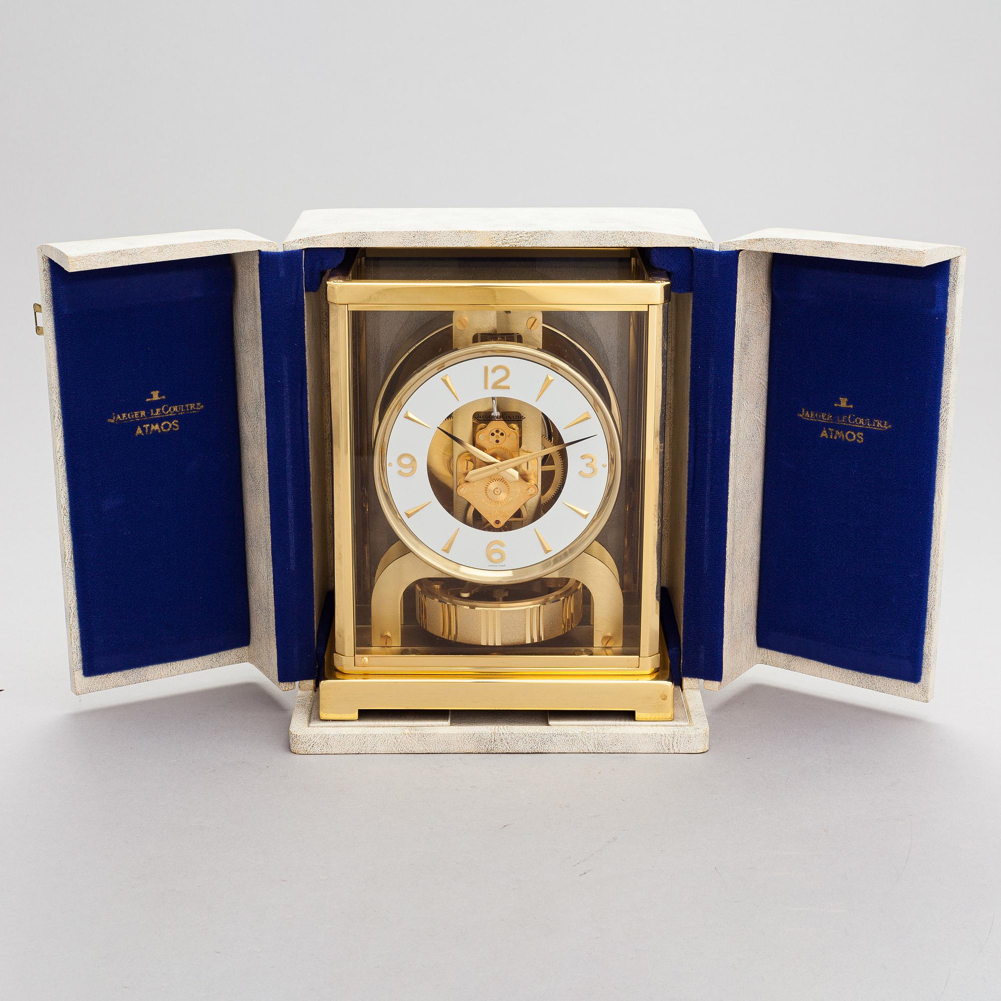 Jaeger LeCoultre, Atmos, pöytäkello, 1960/70-luku.