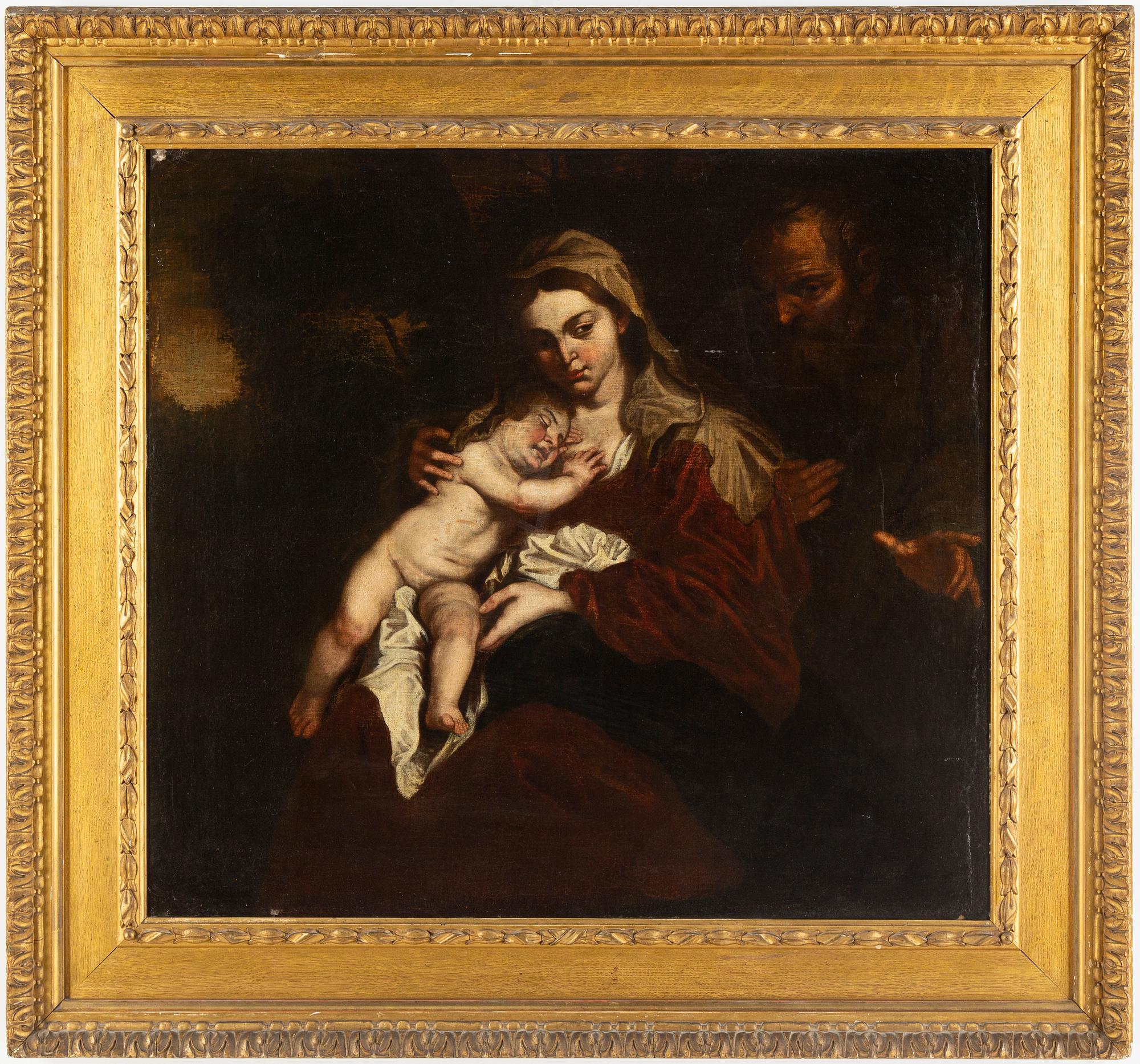 ANTONIS VAN DYCK, follower of, oil on canvas.