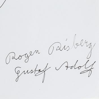 ROGER RISBERG, indian ink on paper, 2005, signed Roger Risberg.