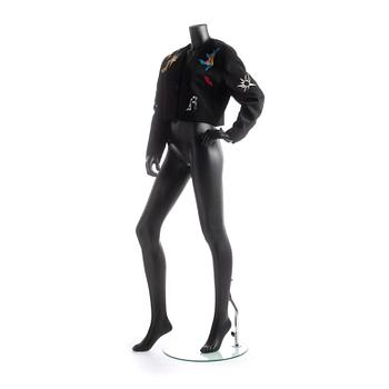 OSCAR ROM/UTA RAASCH, a black wool bolerojacket.