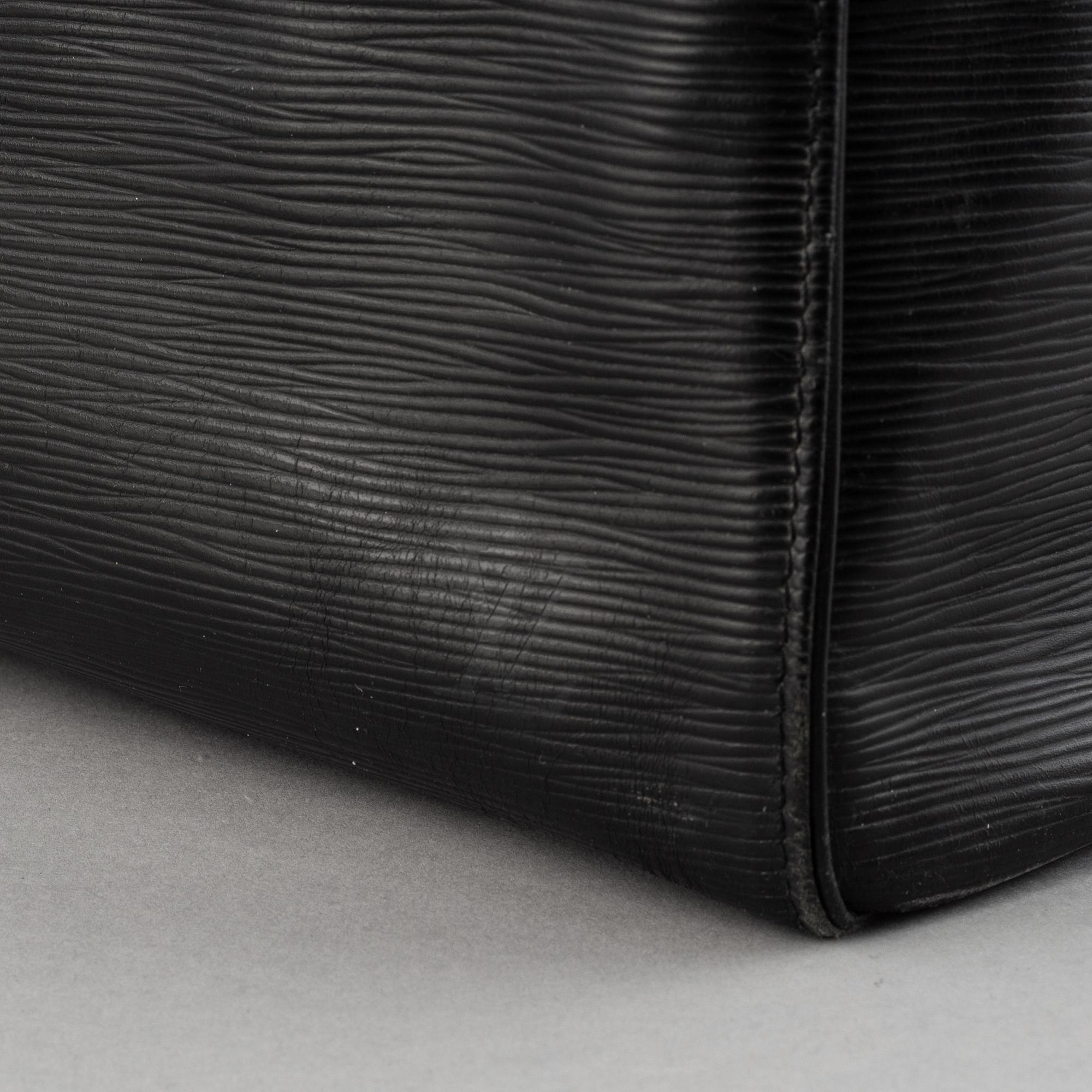 Louis Vuitton, a black Epi 'Keepall 55' weekend bag, 2004.