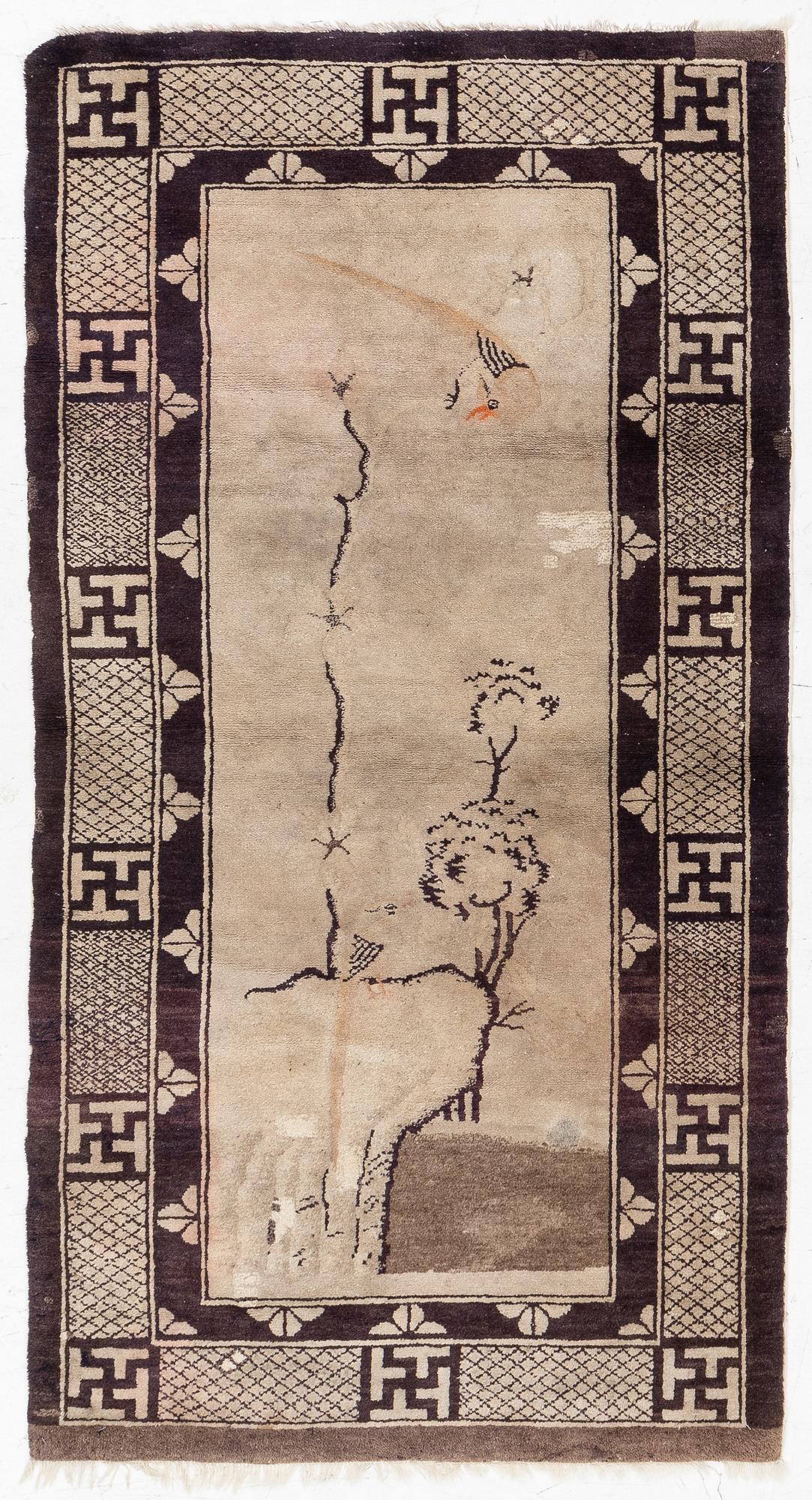 A runner carpet, China, 170 x 90 cm.