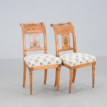 STOLAR, ett par, Louis XVI, 1800-tal.