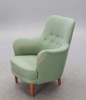 SOFFA MED FÅTÖLJ. "Samsas" design Carl Malmsten.