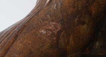 FIGURIN, gjutmassa, orientalisk.