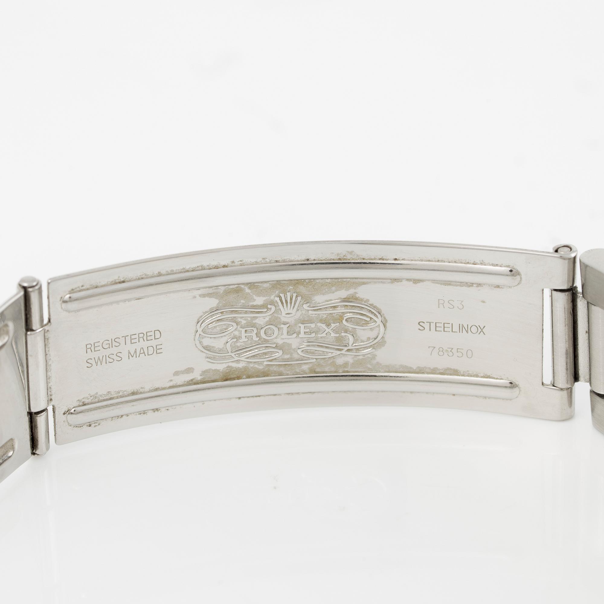 Rolex, Oyster Perpetual, "Sigma Dial", wristwatch, 34 mm.