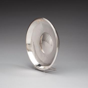 A Rey Urban sterling dish, Stockholm 1969.