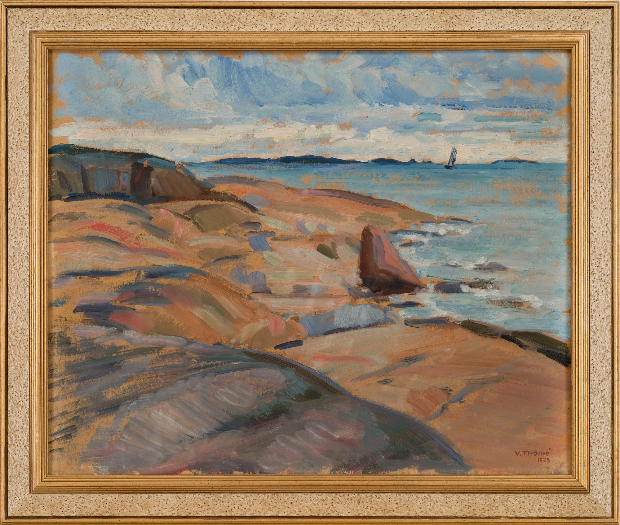 VERNER THOMÉ, COASTAL SAILING.