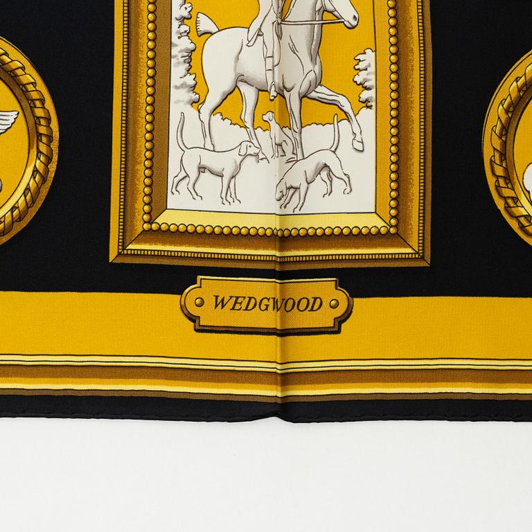 Hermès, scarf, "Wedgwood".