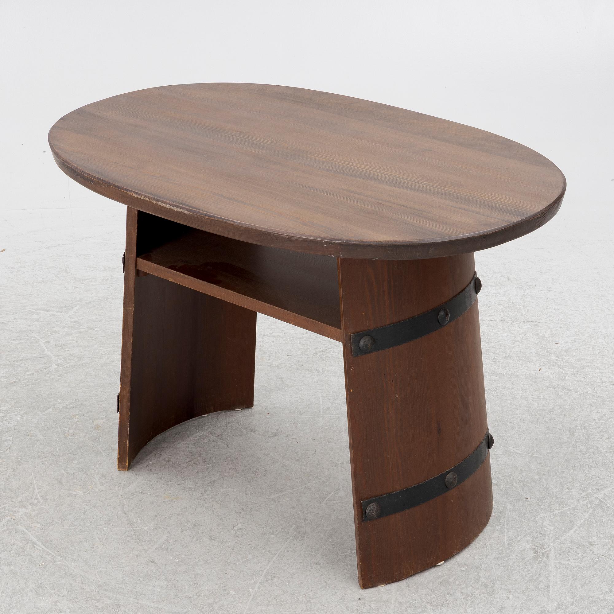 Åby Möbelfabrik, a sports cabin furniture, table, "Lövåsen", 1930s/40s.
