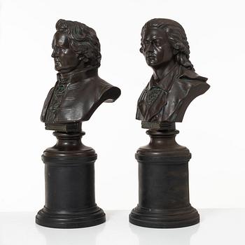 Byster, 2 st, omkring 1900.