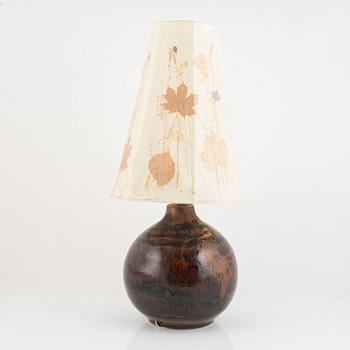 Carl-Harry Stålhane och Kent Eriksson, bordslampa, stengods, Designhuset.