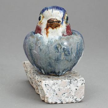 FIGURIN, stengods, Tyra Lundgren, Gustavsberg, Stämpelsignerad.