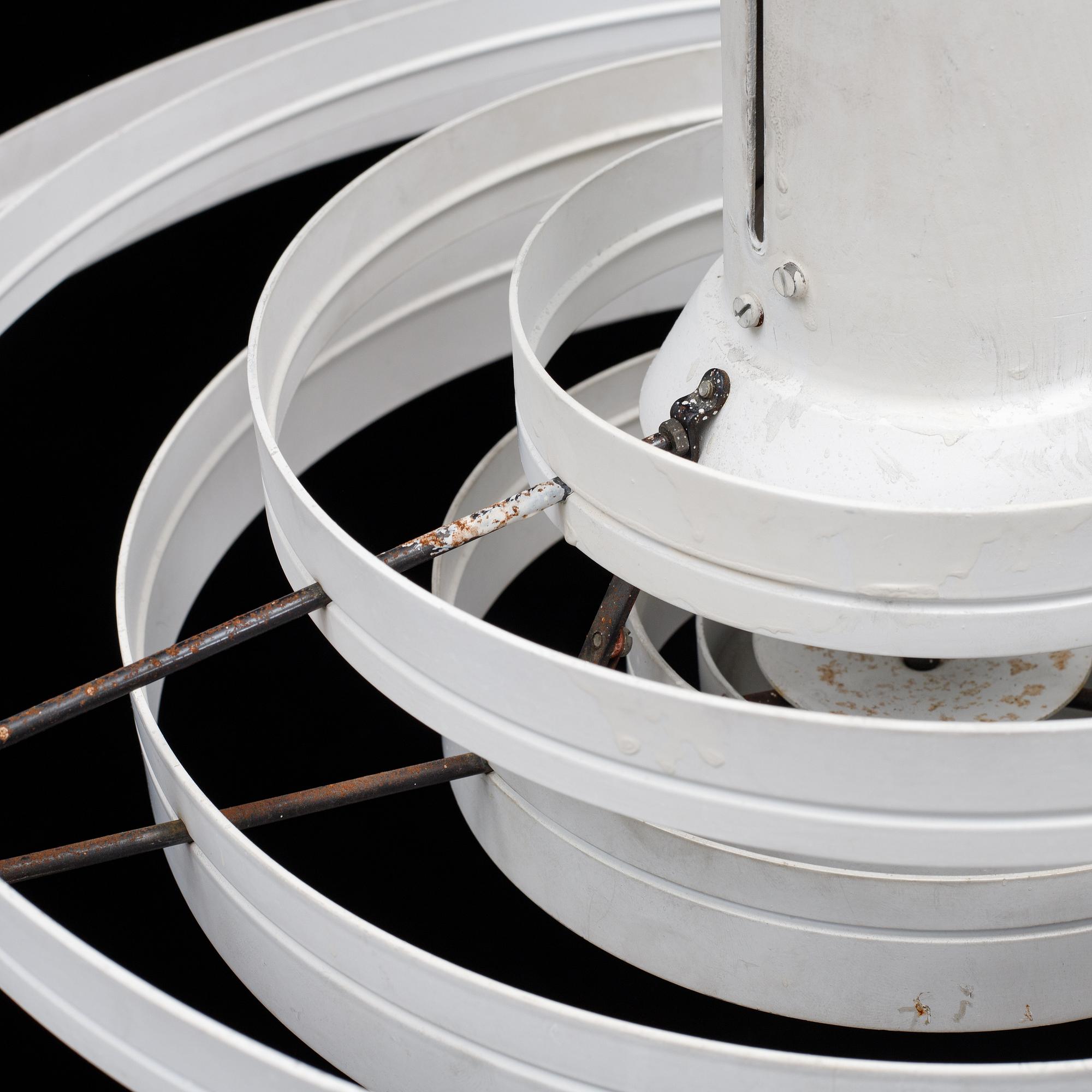 A pair of 'Fibonacci' ceiling lamps by Sophus Frandsen, 1960's.