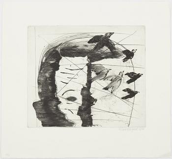 Hans Wigert, Face and Birds.