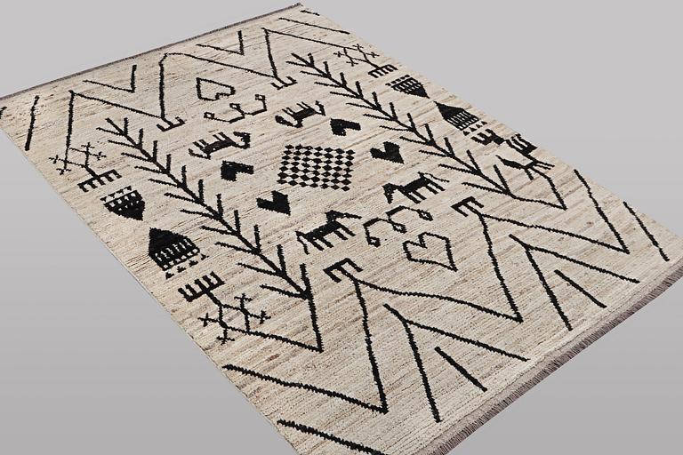 A rug, Morocco, Berber, ca 232 x 162 cm.