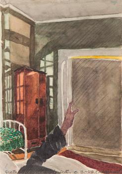 Greta Hällfors-Sipilä, Sisäkuva.