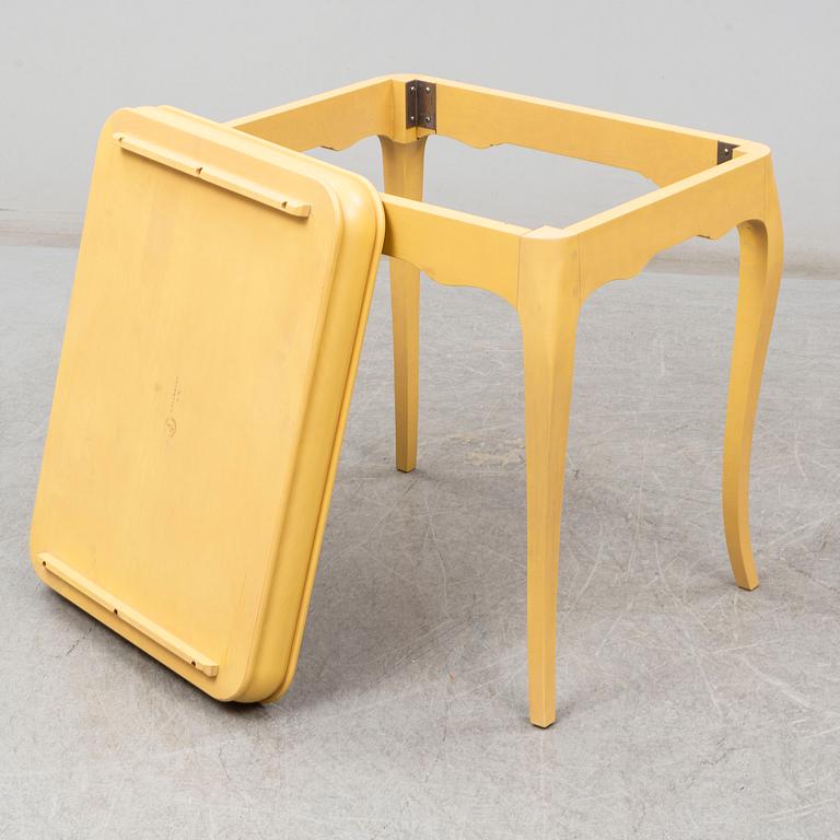 A 'Hällestad' tray table by IKEA, late 20th century.