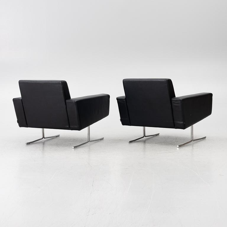 Armchairs, a pair, Danerka, Denmark.