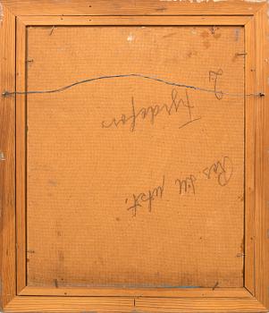 Gunnar Jonn, oil on canvas signed and dated 54.