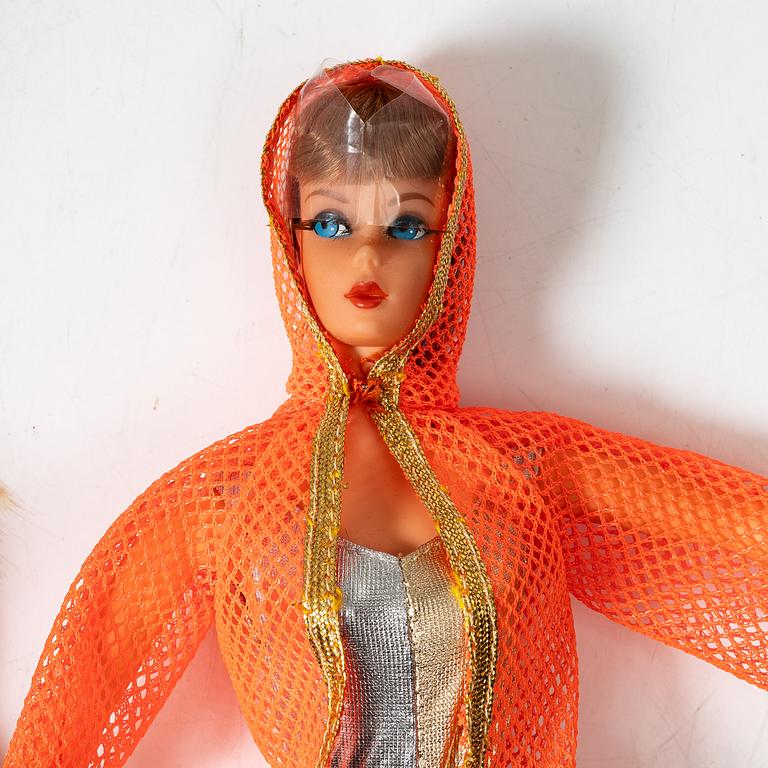 Barbie dolls, 7 pcs, Mattel, 1960s/70s.