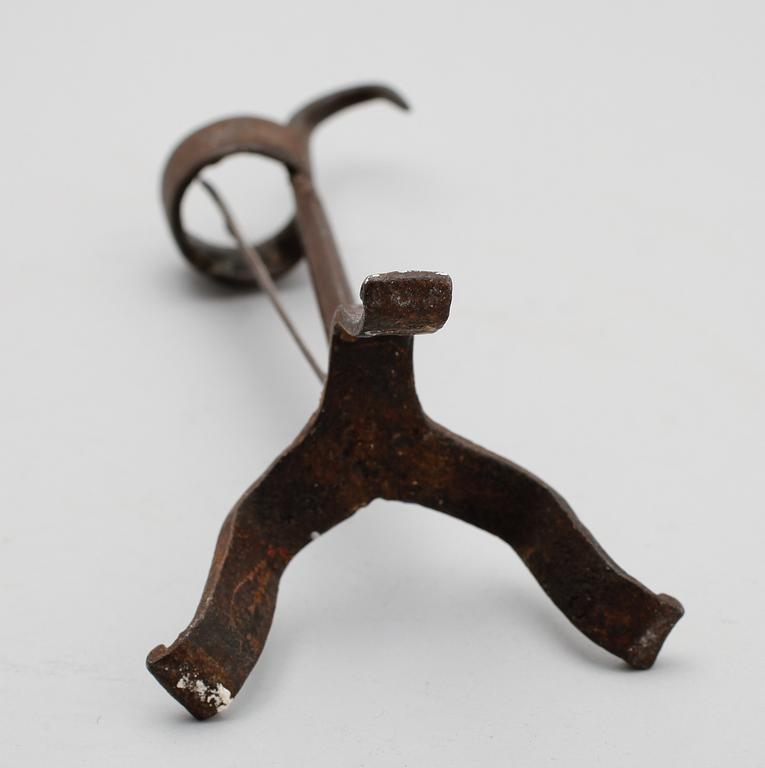 STUMPSTAKE, smide, antik.