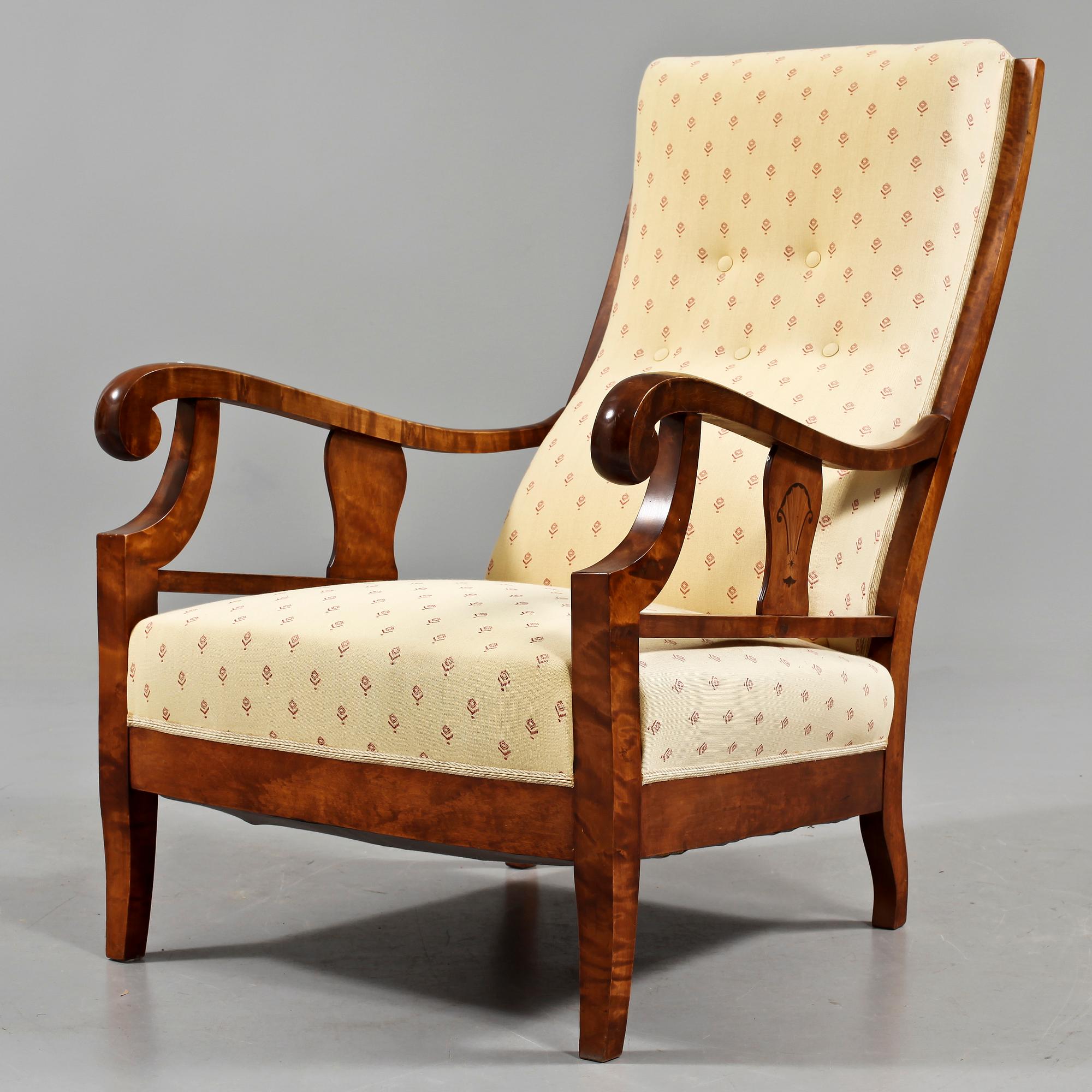 FÅTÖLJ, 1930/40-tal.