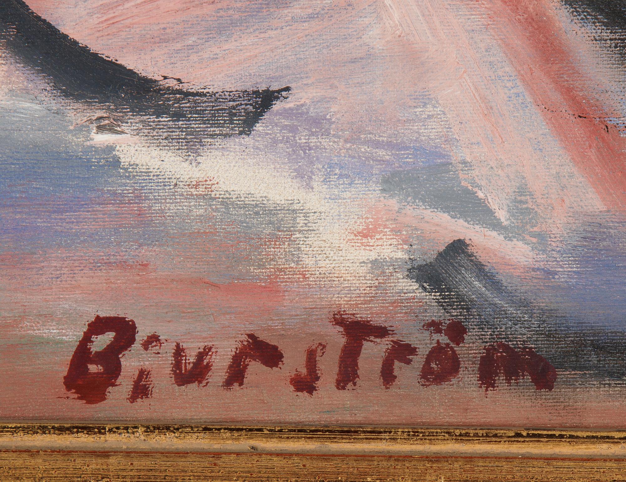 Tor Bjurström, oil on canvas, signed.
