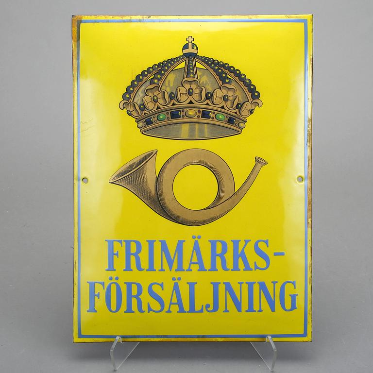 EMALJSKYLT, "Frimärksförsäljning", 1900-talets första hälft.