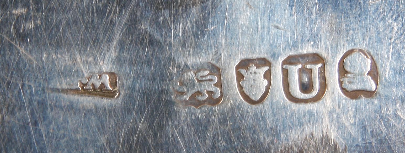 SKÅLFAT, silver, London, England 1815. Vikt 1020 gr.