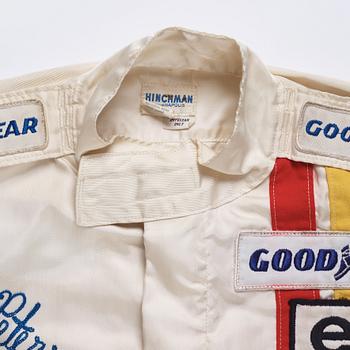 Ronnie Peterson's racing suit from 1977.