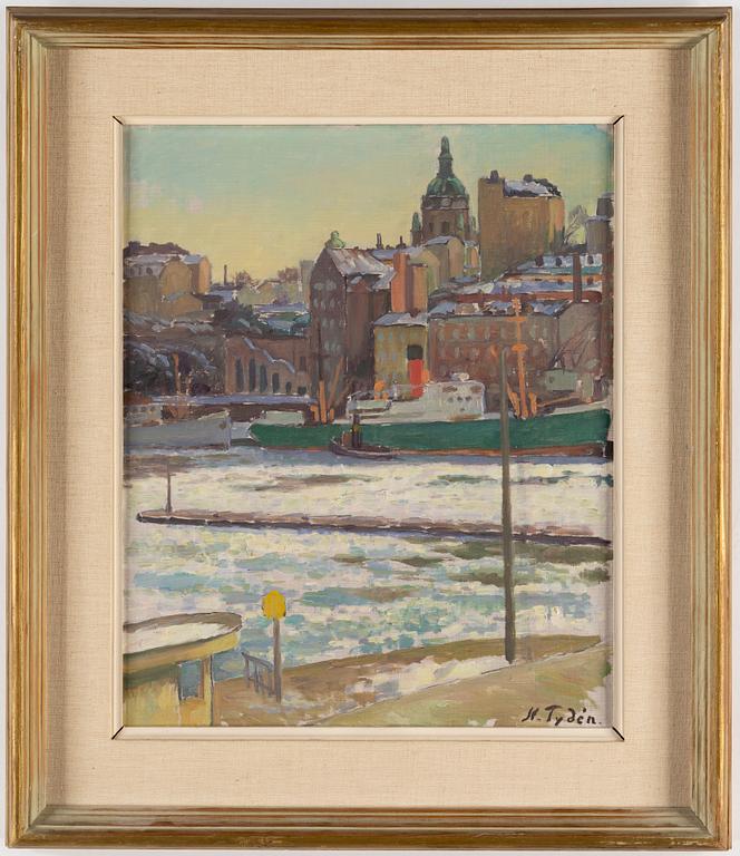 NILS TYDÉN, oil on panel, signed N. Tydén.