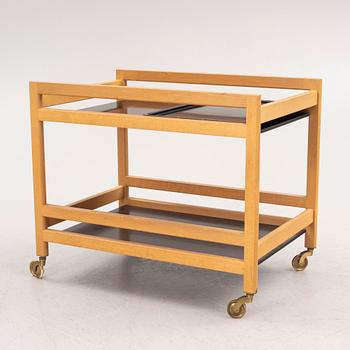 Børge Mogensen, serveringsvagn, modell 5370, Fredericia Stolefabrik, Danmark, 1960-tal.