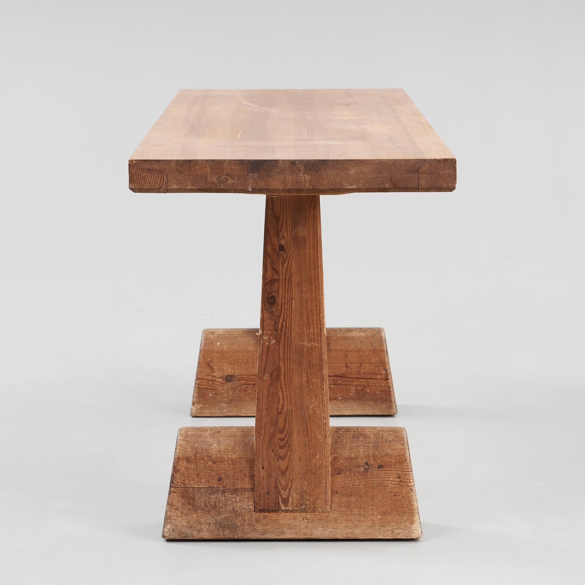 AXEL EINAR HJORTH, konsol- /biblioteksbord "Utö", Nordiska Kompaniet, 1930-tal.