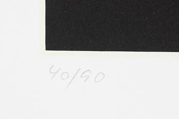 Jo Niemeyer, "Tuorila", mapp med 4 färgserigrafier.