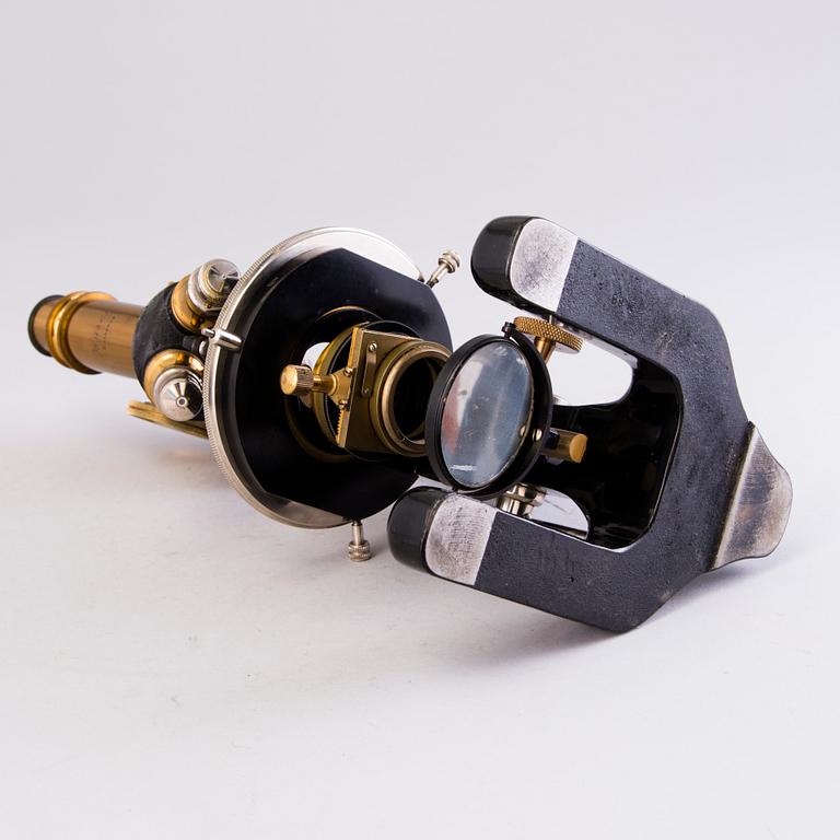 A Busch microscope Rathenov Germany first half of 20th century.