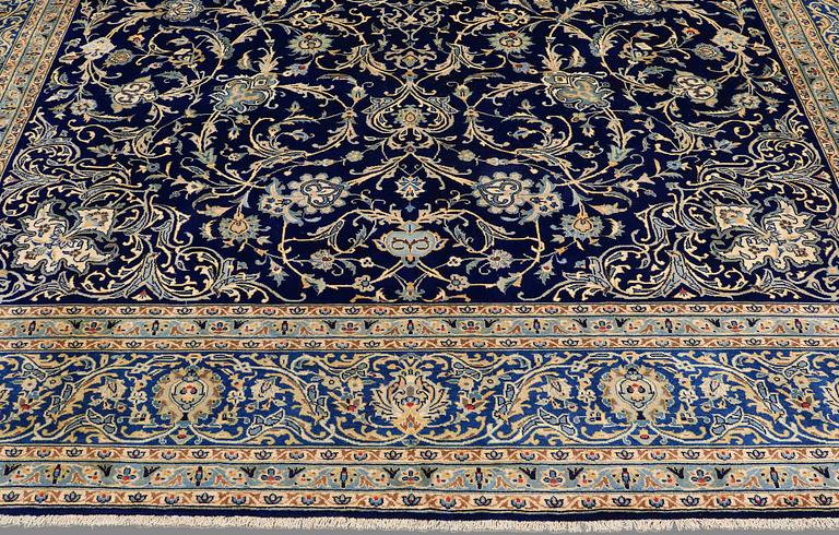 A CARPET, Kashan, around 420 x 305 cm.