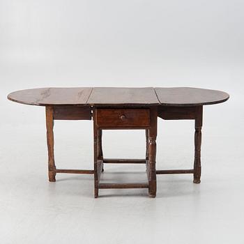 Drop-leaf table, 18th/19th century.