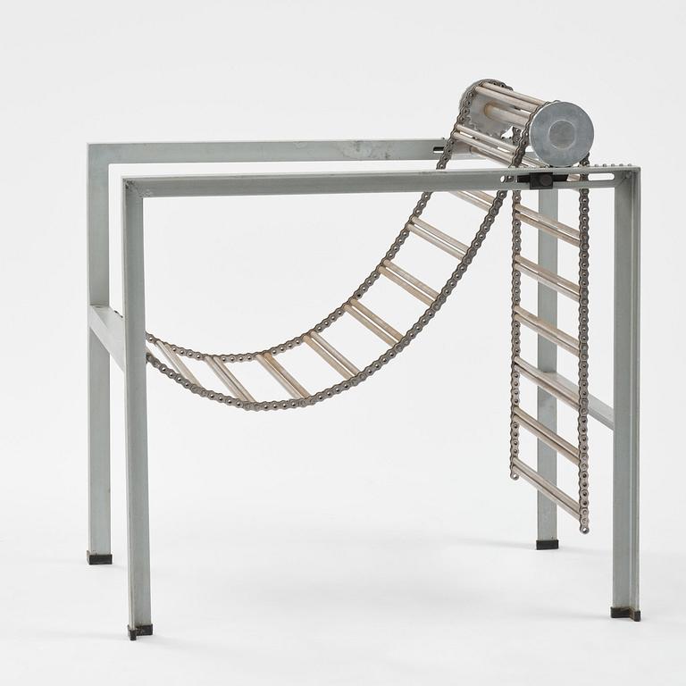 Paolo Pallucco, & Mireille Rivier, fåtölj, "Barba D'Argento", Pallucco, Italien, efter 1986.