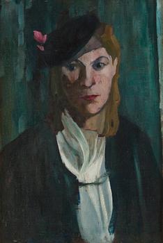 Ernst Norlind, Woman with Hat.